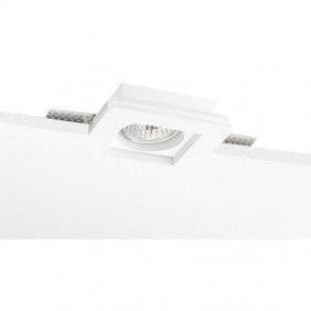 Nobile 9108 Einbaustrahler aus Gips IP20 Weiß