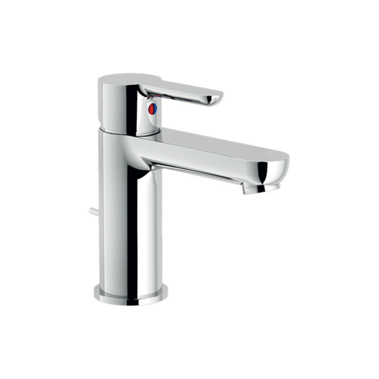 Nobili Einhand-Waschtischmischer H. 14 cm, mit Ablauf, verchromt ABC AB87118/20CR