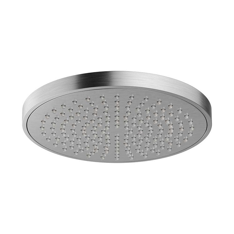 Nobili Runder Duschkopf mit Kugelgelenk Ø 13 cm aus ABS, gebürstete Edelstahloberfläche SHOWER AD139/140IX