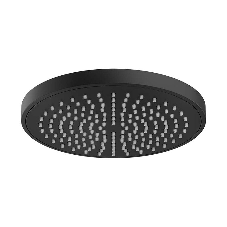 Nobili Duschkopf mit rundem Schwenkstück Ø 13 cm aus ABS, Farbe Brombeere, matte Oberfläche SHOWER AD139/140BM