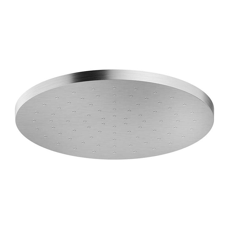 Nobili DUSCHkopf, rundes Schwenkstück mit Ø 25 cm aus Messing, gebürstete Edelstahloberfläche SHOWER AD139/142IX
