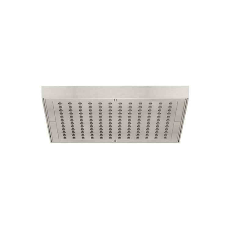 Nobili DUSCHkopf, quadratischer Gelenkkopf 20 x 20 cm, aus ABS, gebürstete Edelstahloberfläche SHOWER AD139/17CIX