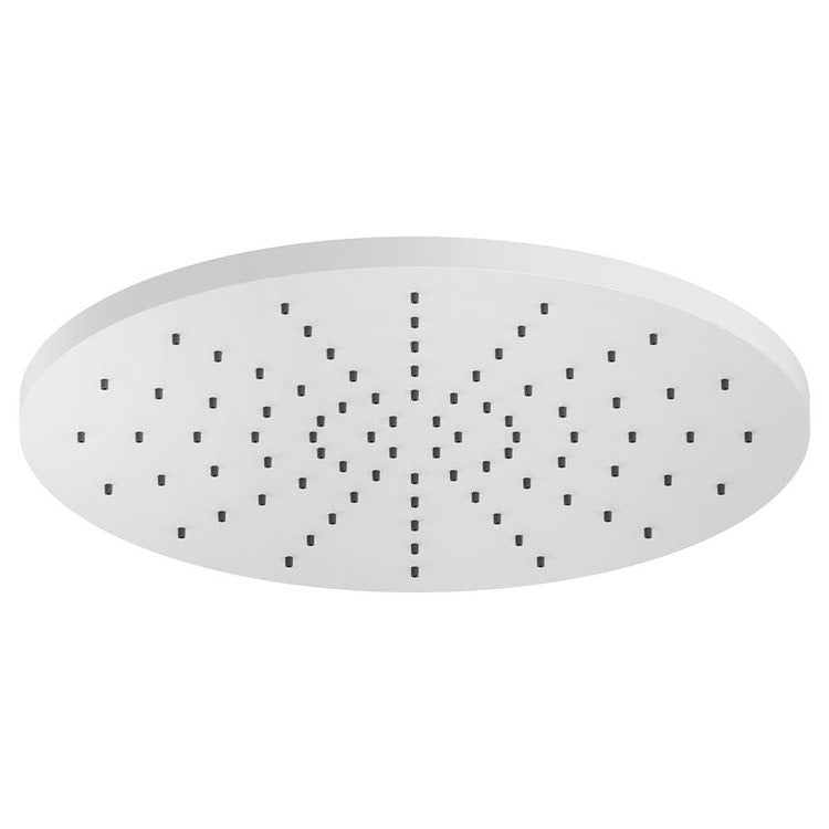 Nobili Dusche Rund-Duschkopf mit Gelenk Ø 30 cm aus ABS, Polarweiß-Finish SHOWER AD139/63WM