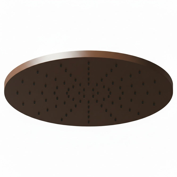 Nobili Runder Duschkopf mit Kugelgelenk Ø 30 cm aus ABS, Tabakfarbe, matte Oberfläche SHOWER AD139/63TA