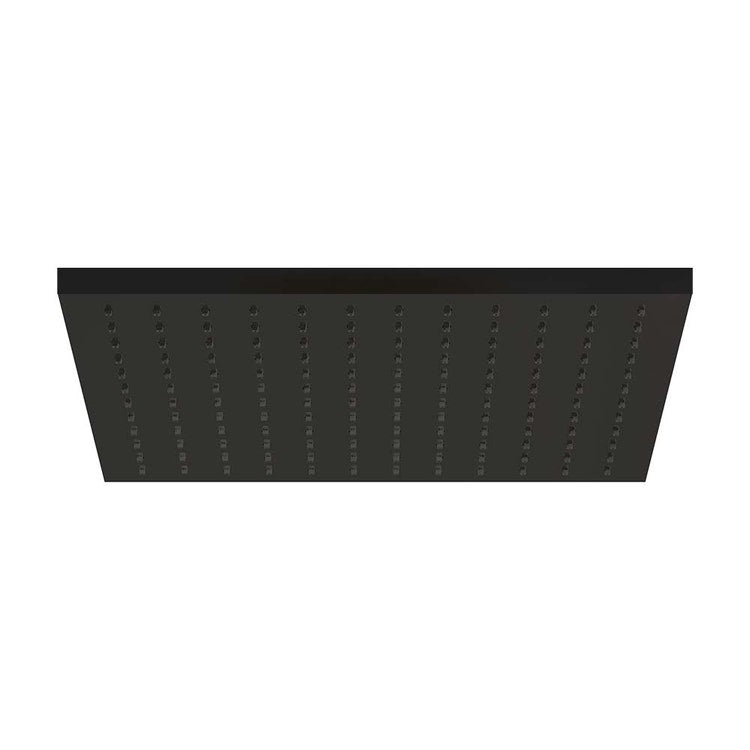 Nobili Duschkopf mit quadratischem Schwenkarm 30 x 30 cm aus ABS, Brombeerfarbe, matte Oberfläche SHOWER AD139/64BM