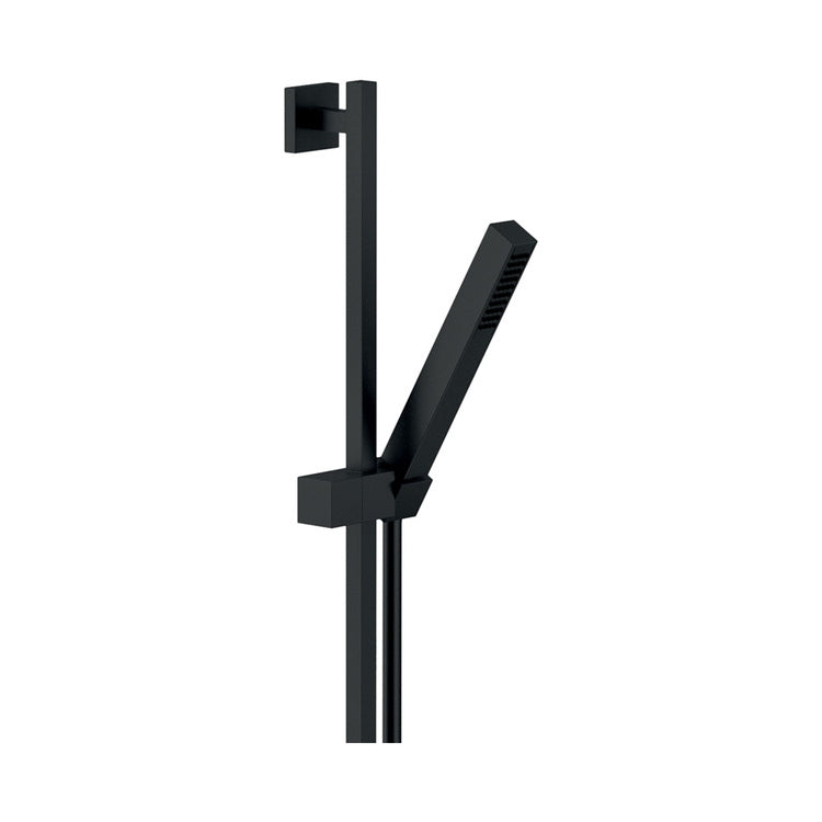Nobili Wandarmatur H. 90 cm, mit Handbrause und Brausehalter, Farbe Brombeere, matte Oberfläche SHOWER AD140/21BM