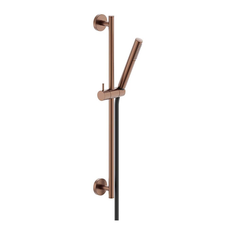 Nobili Wandhalter mit Handbrause, Farbe Tabak, matte Ausführung SHOWER AD140/37TA