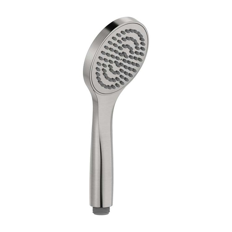 Nobili Brausekopf mit Einzelstrahl, gebürstete Edelstahloberfläche SHOWER AD142/130CIX
