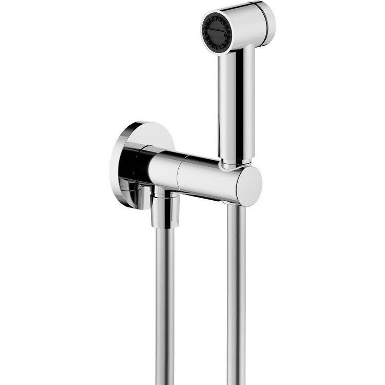Nobili Einzeldüsensbidet mit Wasseranschluss Ø 1/2”, mit 100 cm Schlauch, Chrom-Finish SHOWER AV00601CR