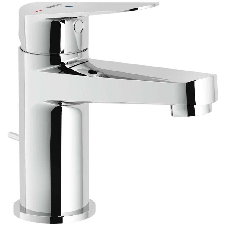 Nobili Einhebelmischer für Waschbecken mit Wasser- und Energieeinsparung, mit 1 1/4” Ablauf mit Snap-System, Chrom-Finish BLUES BSH101118/1CR