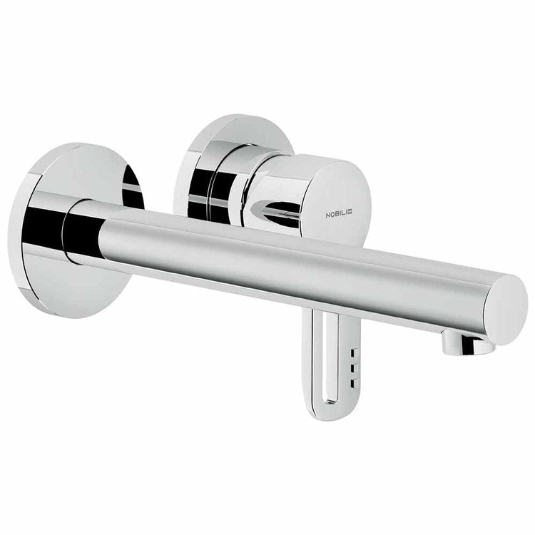 Nobili Einhand-Waschtischarmatur nur äußerer Teil, Wandmontage, langer Auslauf, Chromoberfläche NEW ROAD RD00199/1CR