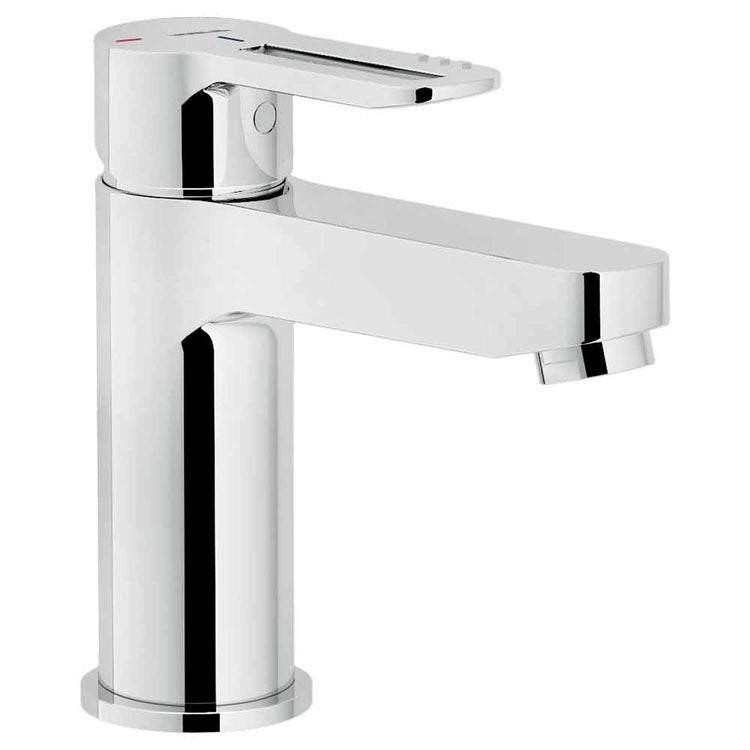 Nobili Einhebel-Waschtischmischer mit Wasser- und Energieeinsparung ohne Ablauf, Chromfinish NEW ROAD RDH00118/2CR