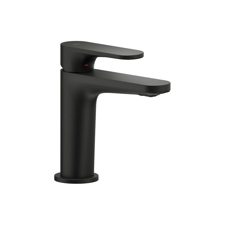 Nobili Einhebel-Waschtischmischer H. 15,5 T. 11,1 cm, energiesparend, ohne Ablauf, mit Durchflussbegrenzer, Farbe Maulbeere, matte Ausführung YOYO YO126118/3BM