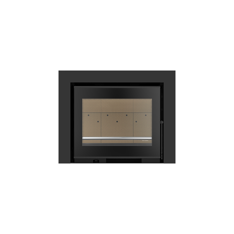 Solarics Solzaima PA2020P001 – Non-Ventilated Inserts - Glass Holder (Firewood) Urano Vitro Eco 60