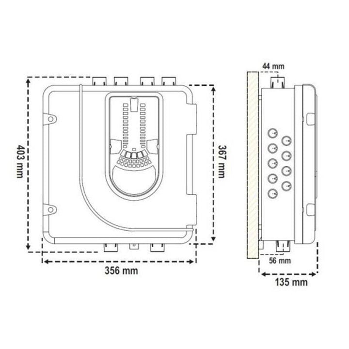 Notifier FL2011EI-HS Ansaugrauchmelder 1 Kanal