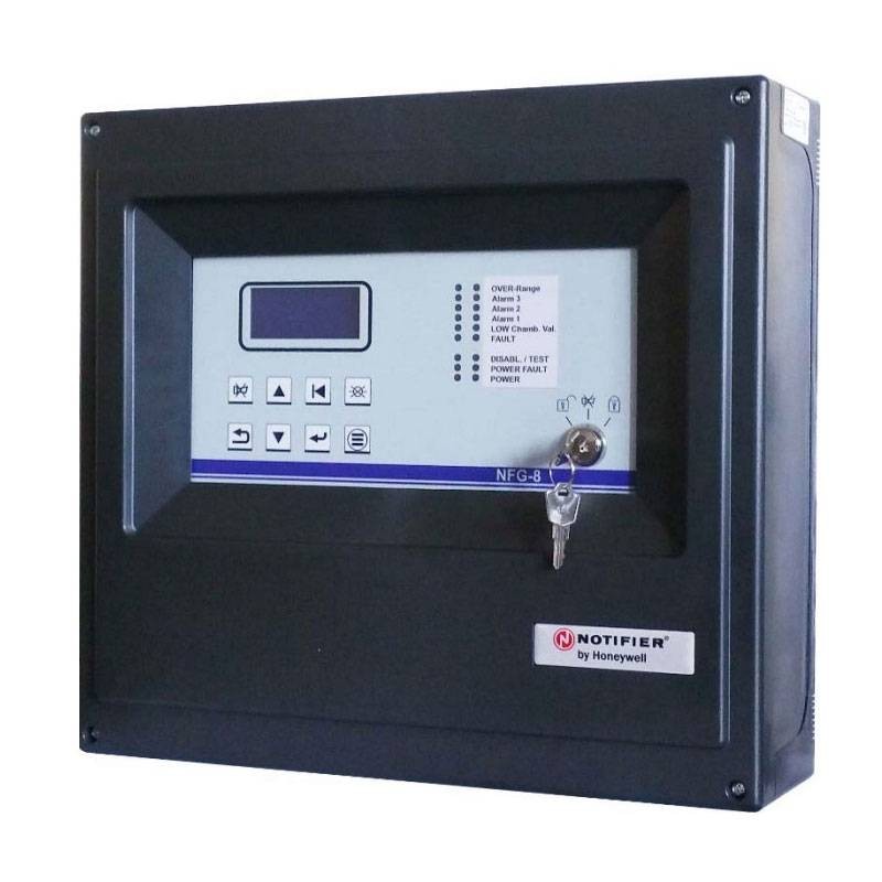Notifier NFG-8 Gaswarnanlage 8 Zonen mit LCD-Display