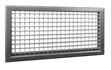 Systemair NOVA B 1 1 1025x125 R1 – Lüftungsgitter einreihig, 1025x125 mm, verzinkter Stahl