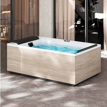 Novellini Natur-Touch-Bedienteil für Whirlpool-Badewanne Divina M, Eichen-Alpen-Finish PANV2F2LDIVDO-P1