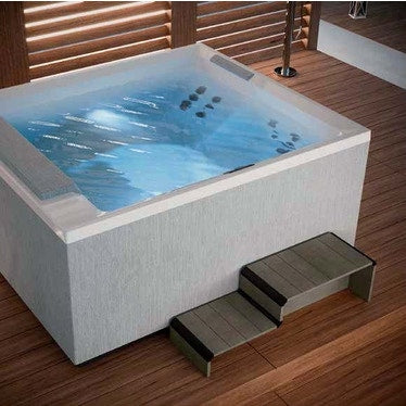 Novellini Fiber-Cross-Verkleidungspaneel für Whirlpool-Badewanne Divina M, Ausführung Hellgrau PATV2F2LDIVDO-T1