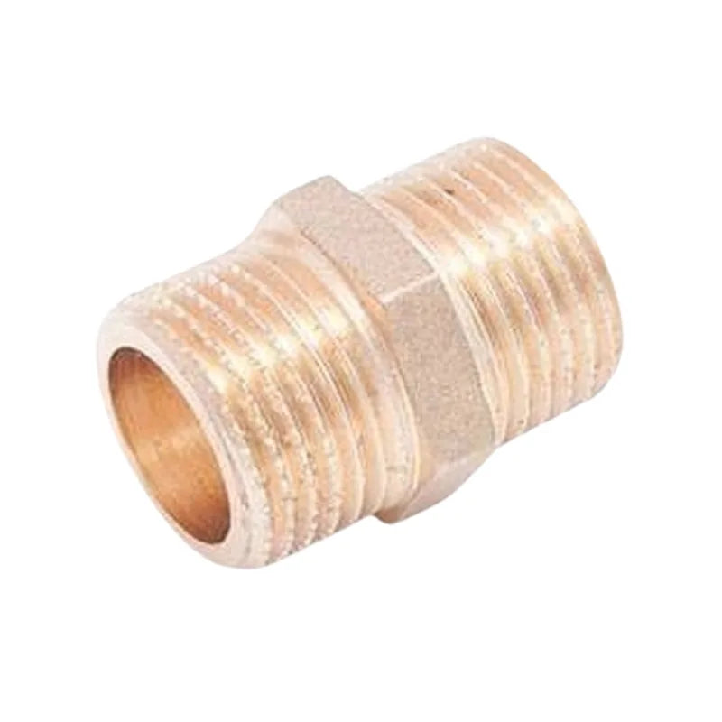 Sizer Messing-Doppelnippel 1 1/4"