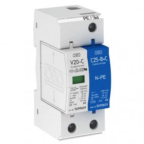 OBO Bettermann 5094650 Überspannungsschutzgerät 20 kA 1P+N + NPE