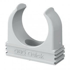 Obo Bettermann QUICK Schellen M20 Rohrschelle für Rohre D 20 mm grau 2149010
