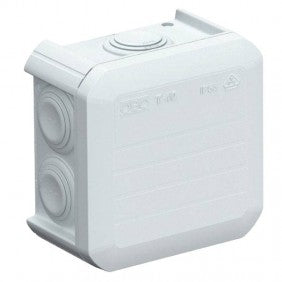 Obo Bettermann T40 Abzweigdose für den Außenbereich IP66 90x90x52 mm grau 2007045