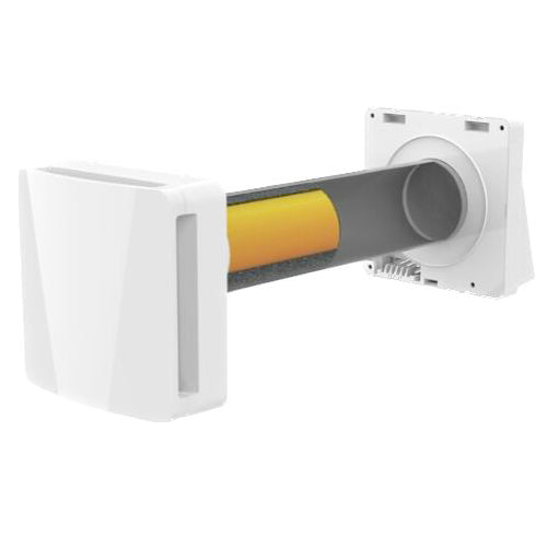 O.ERRE Tempero Eco Ceram 2.0 100 Wireless – Dezentrales Wärmerückgewinnungsgerät, 30 m³/h, Ø 100 mm