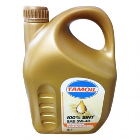 Tamoil Sint 5W40 Benzin-Diesel-Automotoröl 4 L 9558 Sint 5W40 9558