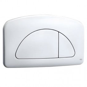 Oli OL0627001 Betätigungsplatte Zweimengenspülung Weiß 325 x 190 mm