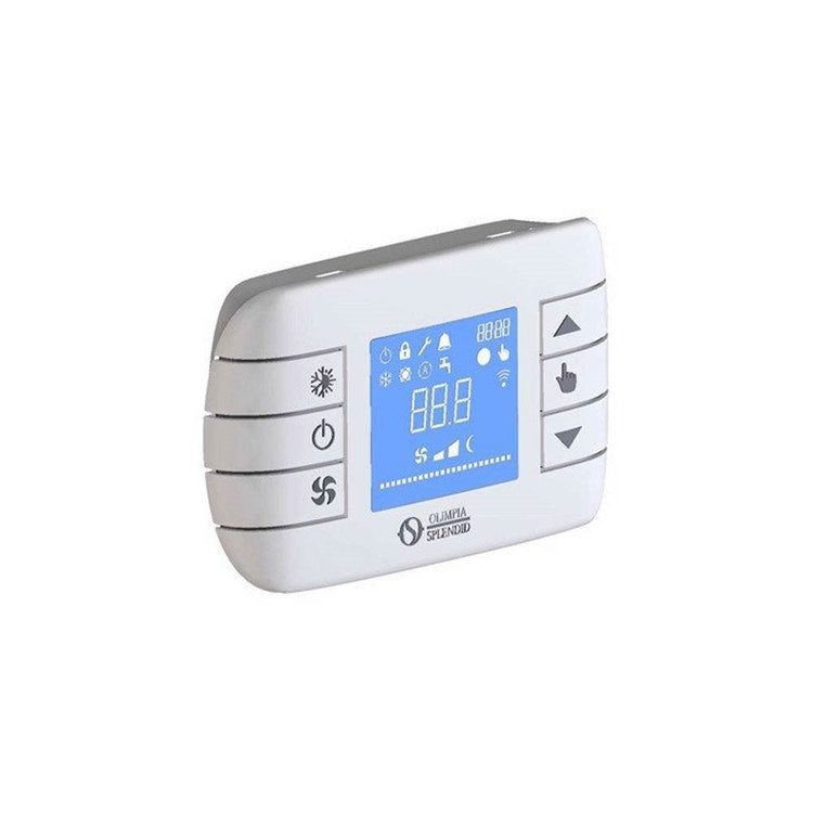 Olimpia Splendid Wand-Kit mit Modbus Chronothermostat und hintergrundbeleuchtetem LCD-Display B0736