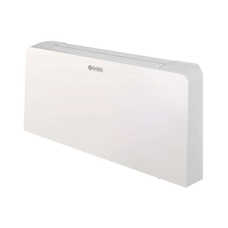 Olimpia Splendid Air slim SLR 1400 DC AR, Gebläsekonvektor mit Strahlungsplatte für nur vertikale Installation mit analoger Fernbedienung, Weiß Bi2 02053