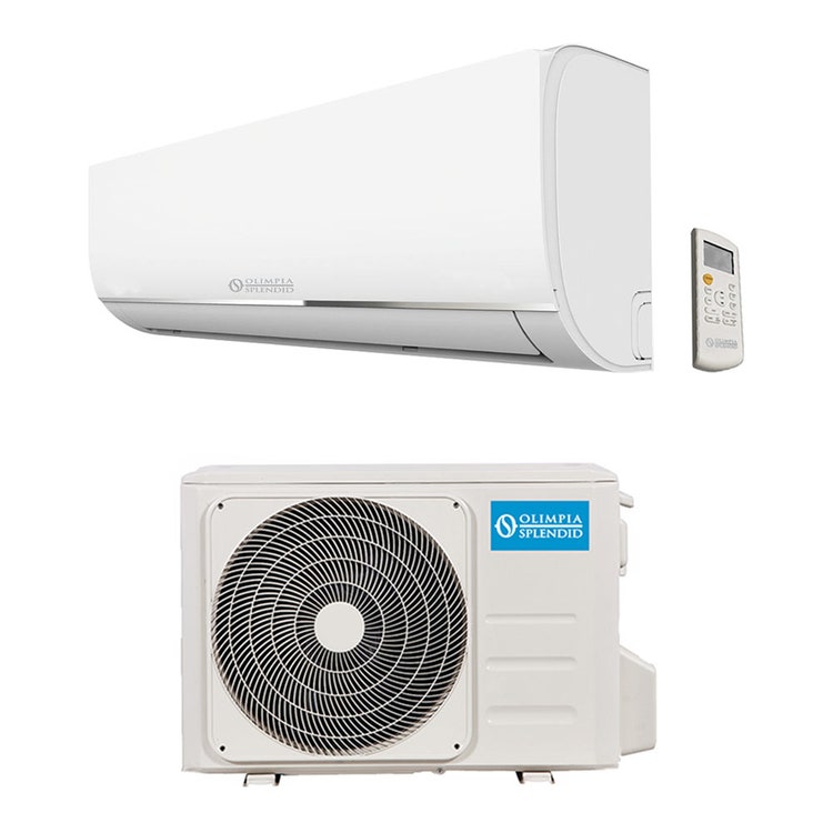 Olimpia Splendid Monosplit-Klimagerät Nexya S4 E, Wandgerät, Inverter, WLAN – Außengerät 2,64 kW, Innengerät 9000 BTU OS-K/SENEH09EI