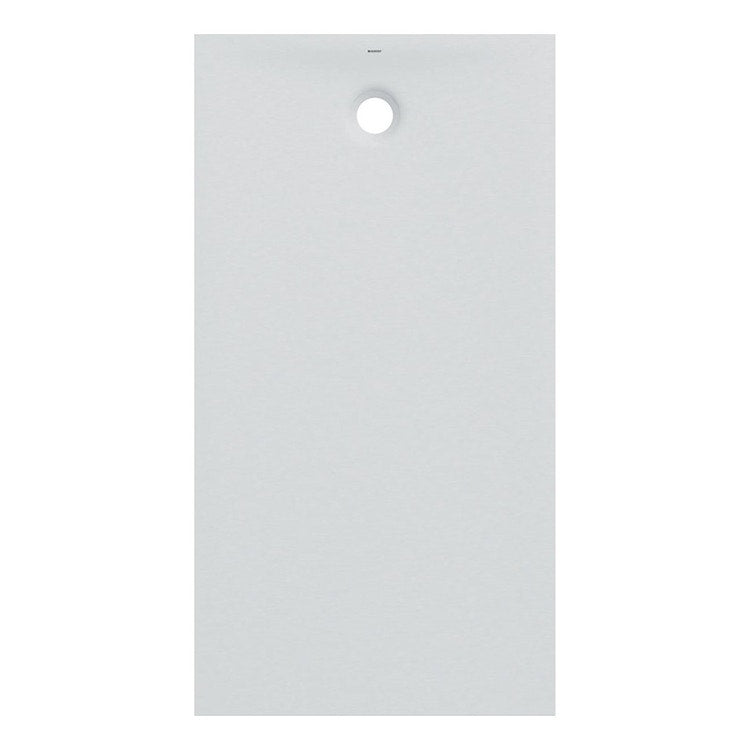 Geberit Rechteckige Duschwanne L. 80 T. 120 cm, Weiß, matte Oberfläche OLONA 550.763.00.1
