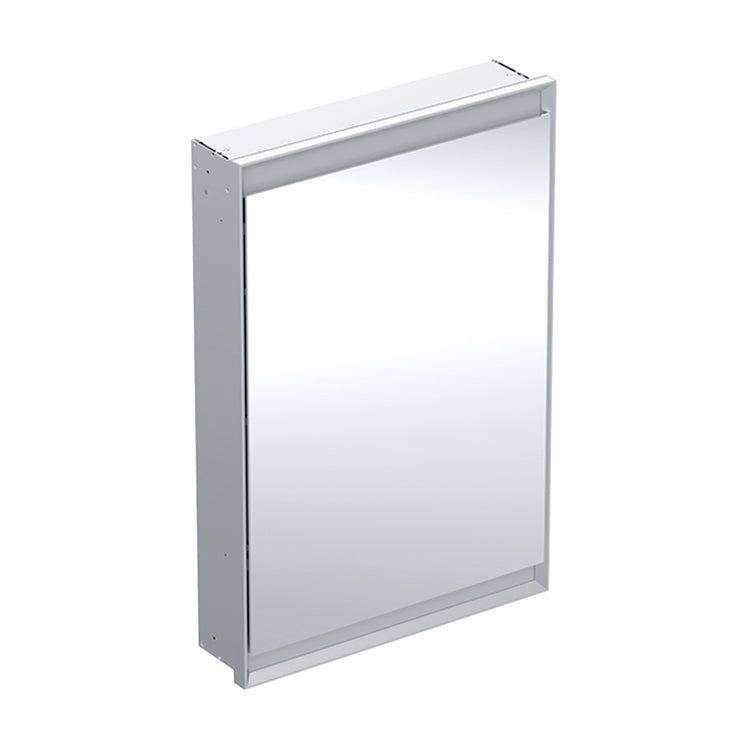 Geberit Mobiles Spiegel L. 60 H. 90 cm, zum Einbau, Tür mit rechtem Scharnier, mit ComfortLight ONE 505.801.00.1