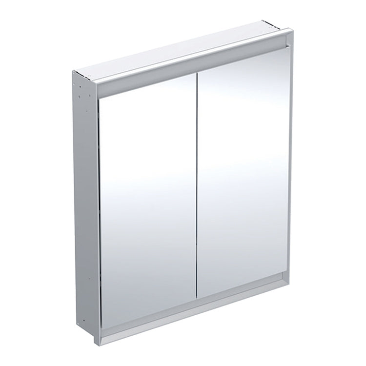 Geberit Mobiles Spiegel L. 75 H. 90 cm, zum Einbau, mit 2 Türen, mit ComfortLight ONE 505.802.00.1