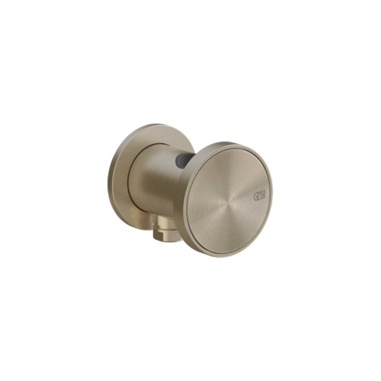 Gessi Wasserentnahme mit Duschkopfhalter, Ausführung Finox gebürstetes Nickel ORIGINI 66161#149