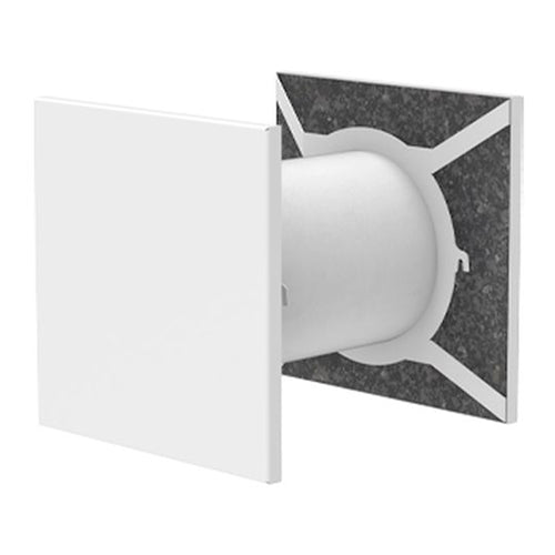 Systemair OV-S-160-SW – Überström-Schalldämpfer, Wandeinbau, Ø 160 mm
