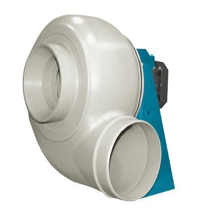 Venplast P 252 400V PTC PP – Radialventilator, säurebeständig, Ø 200 mm, 2.050 m³/h, 370 W