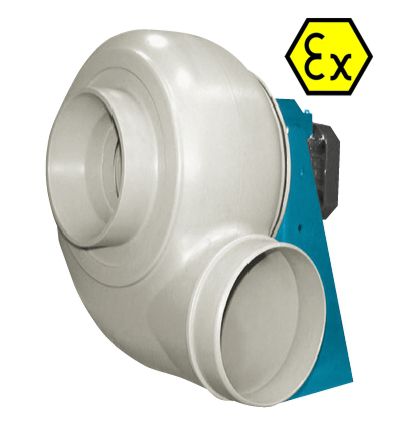 Venplast P 354 Ex 400V PTC PE-EL – Radialventilator, ATEX, Ø 280 mm, 3.300 m³/h, 370 W