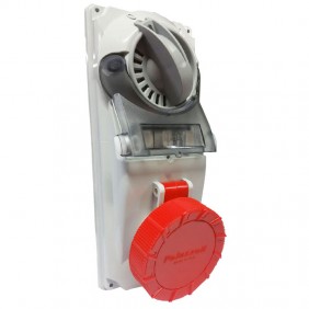 Palazzoli CEE-Industriesteckdose mit Verriegelung 3P+E CEE-Industriesteckdose mit Verriegelung 3P+E 16A 400V IP67-Sicherung Zubehör 16 A 400 V IP67 Sicherung