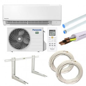 Panasonic BZ Klimaanlage Zubehör 3,5 kW 12000 BTU WLAN A++/A+ R32 mit Montageset Klimaanlage