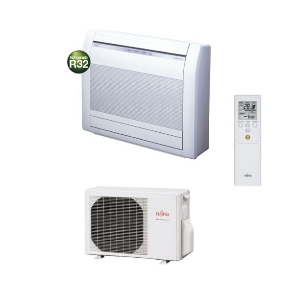 Fujitsu Klimaanlage Bodenkonsole 9000 BTU R-32 Inverter AGEG09KVCA