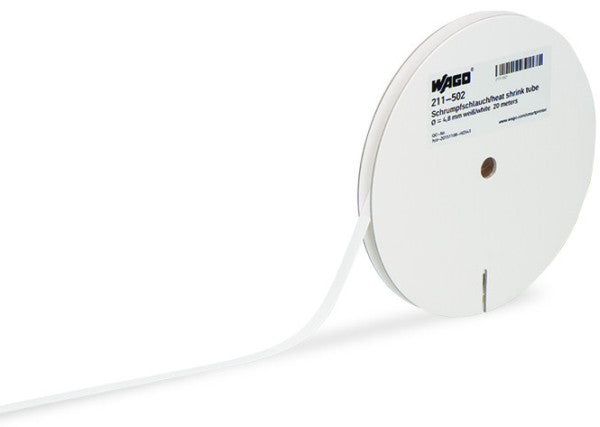 WAGO Schrumpfschlauch Ungeschrumpfter Durchmesser 3,2mm weiß -Art. 211-501