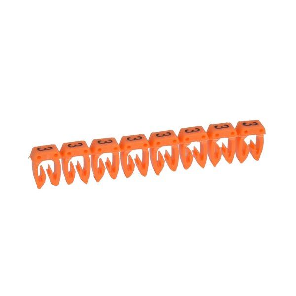LEGRAND Kennzeichen CAB3 0382333 4-6qmm Ziff. 3 Orange -Art. 038233

