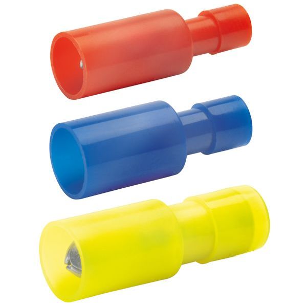 KLAUKE Rundstecker D: 4mm 0,5-1qmm vollisoliert verzinnt -Art.1020V