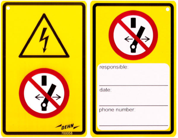 DEHN WuH-Schild WHS AS SV -Art.700058