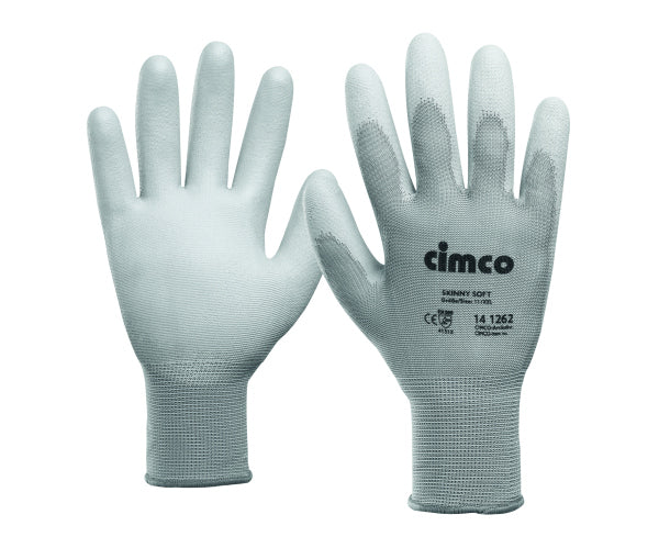 CIMCO Arbeitshandschuh Skinny Soft grau Größe 10/XL -Art.141261