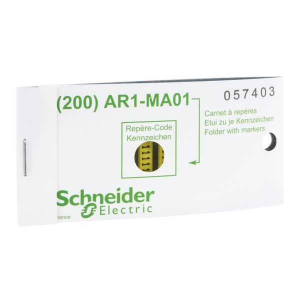 SCHNEIDER ELECTRIC Kennzeichnungshülse Zeichen N gelb -Art. AR1MB01N