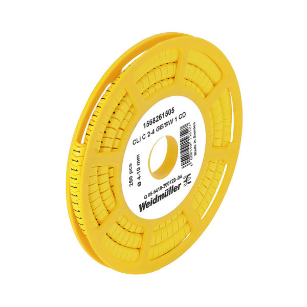 WEIDMÜLLER Leitermarkierer CLI C 2-4 GE/SW 9 CD -Art. 1568261529

